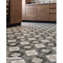 CASTELVETRO CERAMICHE Cementine Tappeto A Bn 20x20 10mm