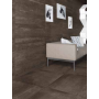 CASTELVETRO CERAMICHE Deck Brown 40x80 10mm