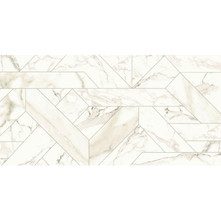 NAXOS RHAPSODY OUTLINE WHITE LEVIGATO 60X120 Rectified