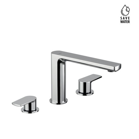 NEWFORM HAKA THREE-HOLE BASIN GROUP WITHOUT DRAIN