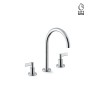 NEWFORM BLINK CHIC 3-HOLE FAUCET GROUP WITHOUT DRAIN MEDIUM SPOUT
