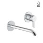 NEWFORM BLINK CHIC WALL-MOUNTED MIXER GROUP WITH LONG SPOUT WITHOUT DRAIN