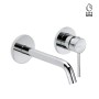 NEWFORM XT WALL-MOUNTED BASIN MIXER GROUP WITH LONG SPOUT
