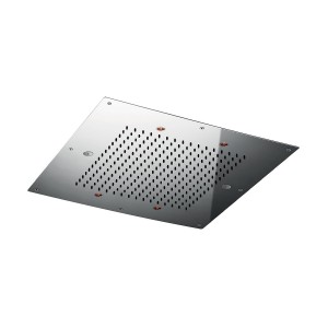 AQUAELITE TECHNO SOFFIONE INCASSO A CONTROSOFFITTO 500X500MM