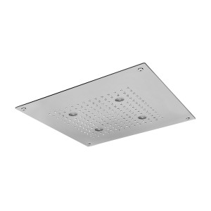 AQUAELITE TECHNO SOFFIONE INCASSO A CONTROSOFFITTO 400x400MM