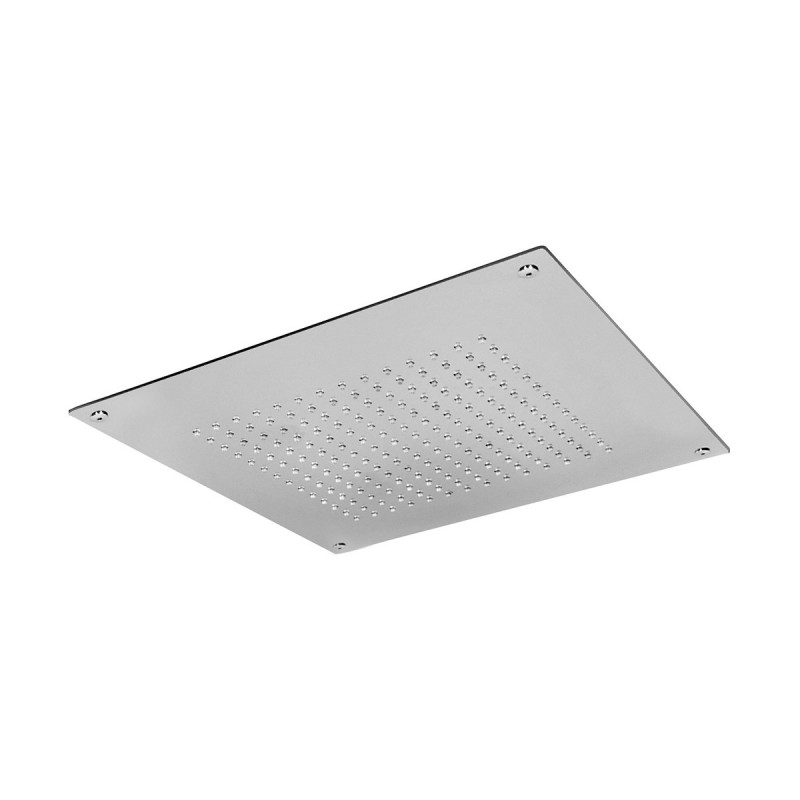 AQUAELITE TECHNO SOFFIONE INCASSO A CONTROSOFFITTO 400x400MM - PIOGGIA