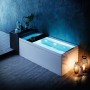 NOVELLINI DIVINA 35 HYDRO PLUS VASCA C/TELAIO C/IDROMASSAGGIO 180X100