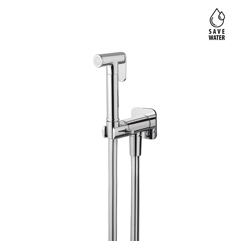 Rubinetto miscelatore per Bidet 3 Fori oro Class-x Newform