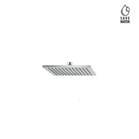 NEWFORM NEWFORM SOFFIONE QUADRO IN ABS 200X200 MM RAIN