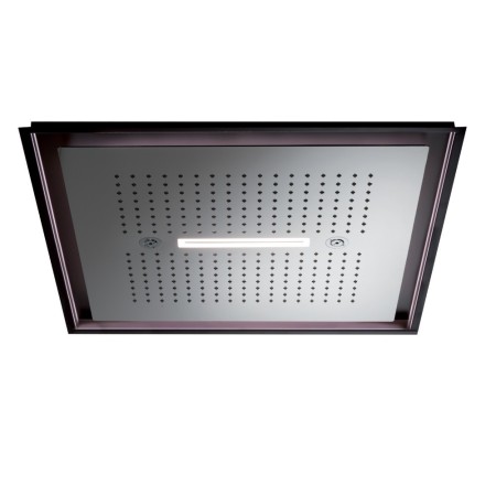 NEWFORM  NEWFORM SOFFIONE QUADRO AD INCASSO 500X500 MM MULTIFUNZIONE C/LED
