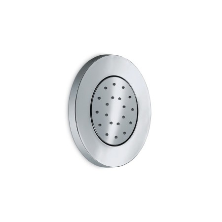 NEWFORM SOFFIONE ROUND WALL-MOUNTED SHOWERHEAD IN ABS