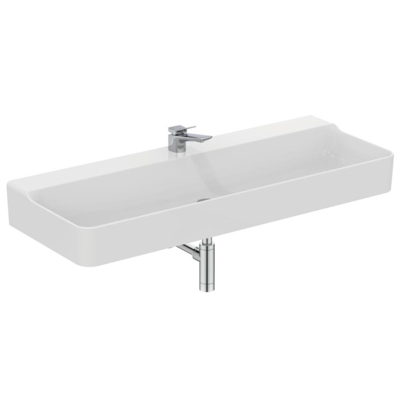 IDEAL STANDARD CONCA LAVABO RETTANGOLARE 1200X450 MM S/TROPPOPIENO E 1FORO