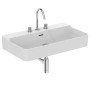 IDEAL STANDARD CONCA RECTANGULAR BASIN 800X450 MM WITH OVERFLOW AND 3 HOLES