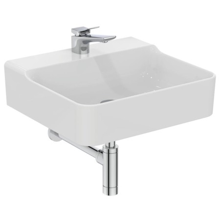 IDEAL STANDARD CONCA LAVABO RETTANGOLARE 500X450 MM S/TROPPOPIENO E 1 FORO