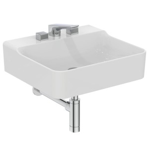 IDEAL STANDARD CONCA RECTANGULAR SINK 500X450 MM WITHOUT OVERFLOW AND 3 HOLES