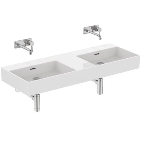 IDEAL STANDARD EXTRA LAVABO RETTANGOLARE 1200X450 C/TROPPOPIENO E SENZA FORI