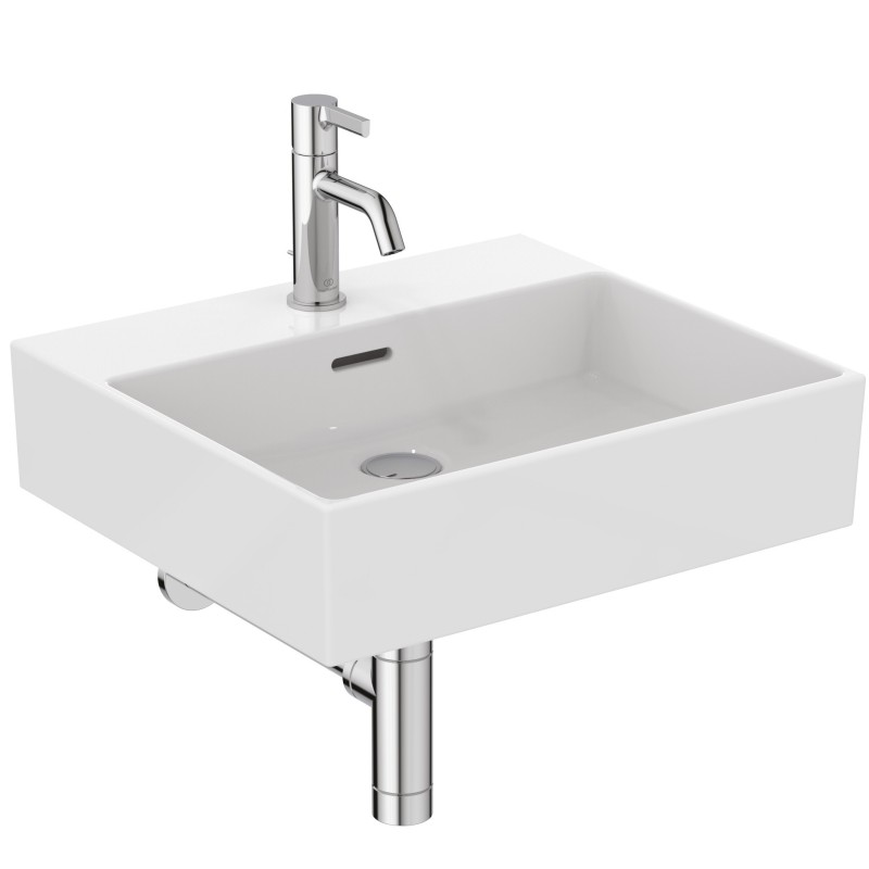 IDEAL STANDARD EXTRA LAVABO RETTANGOLARE 500X450 C/TROPPOPIENO E 1 FORO