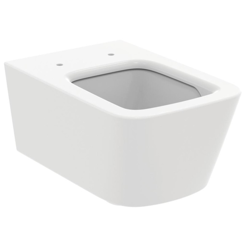 IDEAL STANDARD BLEND CUBE VASO SOSPESO AQUABLADE SENZA SEDILE BIANCO LUCIDO