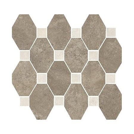 MARINER BOSTON MOSAICO OTTAGONA MUD SU RETE 30X34