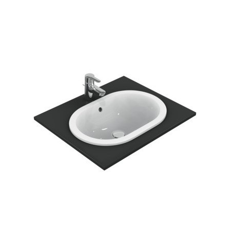 IDEAL STANDARD CONNECT - LAVABO 550 MM DA INCASSO SOPRAPIANO S/FORO RUBINETTERIA