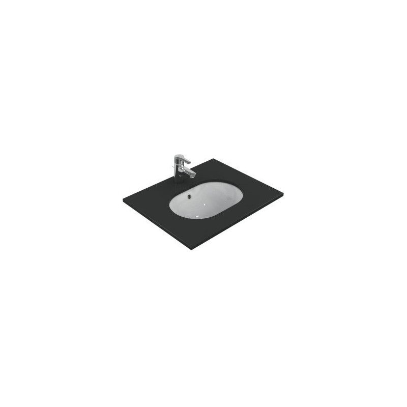 IDEAL STANDARD CONNECT - LAVABO 480 MM DA INCASSO SOTTOPIANO OVALE