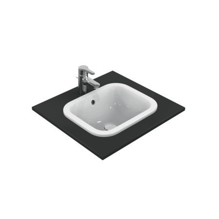 IDEAL STANDARD CONNECT - LAVABO 420 MM DA INCASSO SOPRAPIANO S/FORO RUBINETTERIA