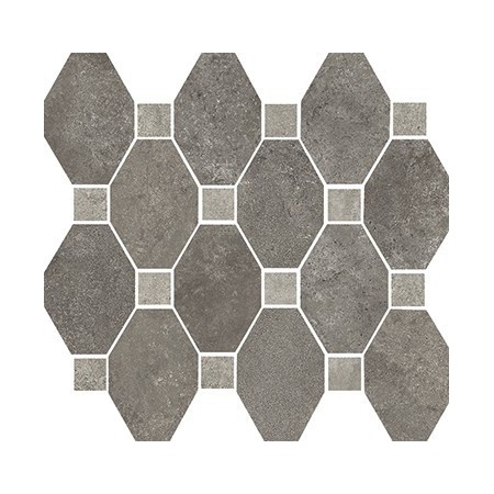 MARINER BOSTON MOSAICO OTTAGONA ASH SU RETE 30X34