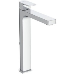 IDEAL STANDARD EDGE DECK-MOUNTED BASIN MIXER TAP ON PLANO H.240 MM WITH DRAIN