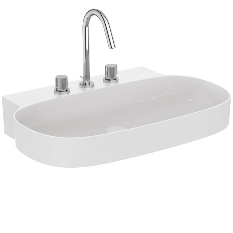 IDEAL STANDARD LINDA-X LAVABO 75 CM S/TROPPOPIENO 3 FORI