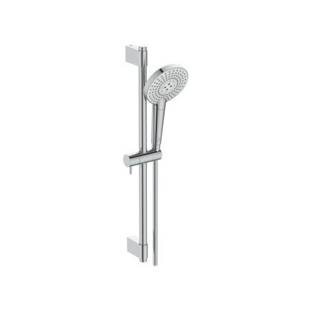IDEAL STANDARD IDEALRAIN EVO JET ROUND SHOWER RAIL 600mm 3 FUNCTIONS