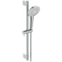 IDEAL STANDARD IDEALRAIN EVO JET ROUND SHOWER RAIL 600mm 3 FUNCTIONS