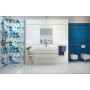 IDEA CERAMICA FIJI EDERA 3D BIANCO 25X75