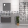 IDEA CERAMICA NAIF CERCHI DARK 25X75