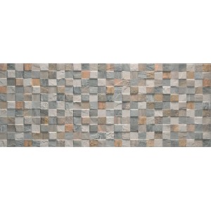 NAXOS LITHOS MOSAICO GREY 3D 32x80,5