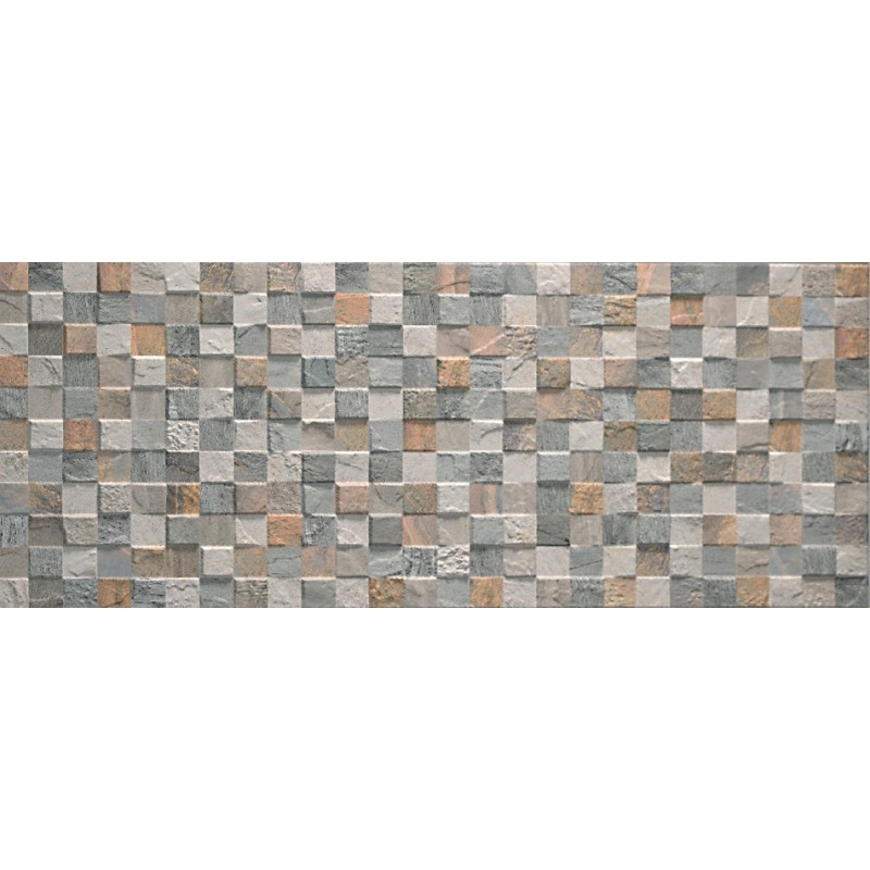 NAXOS LITHOS MOSAICO GREY 3D 32x80,5