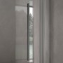 DISENIA FOCUS CORNER 1 SLIDING DOOR (door closes on the wall) + 1 FIXED SIDE