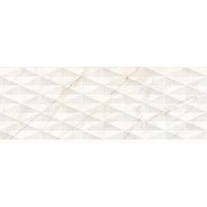 MARAZZI ALLMARBLE_WALL GOLDEN WHITE LUX 40X120 3D PAVÉ STRUCTURE Rectified