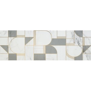 MARAZZI ALLMARBLE_WALL STATUARIO SATIN 40X120 DECOR CLUB