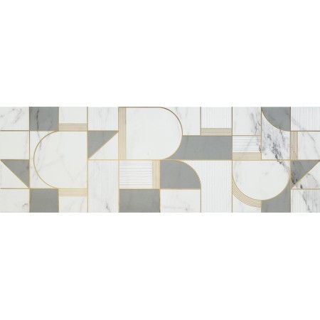 MARAZZI ALLMARBLE_WALL STATUARIO SATIN 40X120 DECOR CLUB