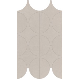 MARAZZI CEMENTUM SAND MOSAICO CERCHI 23.8X41.4