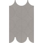 MARAZZI CEMENTUM NICKEL MOSAICO CERCHI 23.8X41.4
