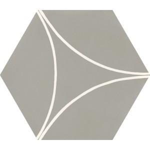 MARAZZI CEMENTUM NICKEL DECORO ARCO 21X18.2