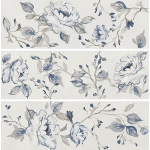 MARAZZI CHILL WHITE DECORO MELODY 25X76