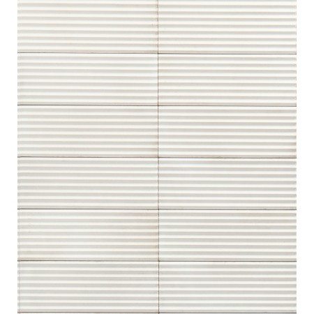 MARAZZI CROGIOLO_RICE NATURAL STRUTT. PLEAT 3D LUX 7,5X20