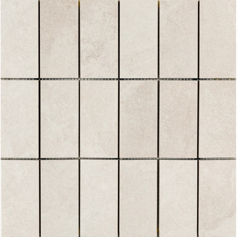 MARAZZI MYSTONE_ARDESIA BIANCO DECORO 3D 30X30