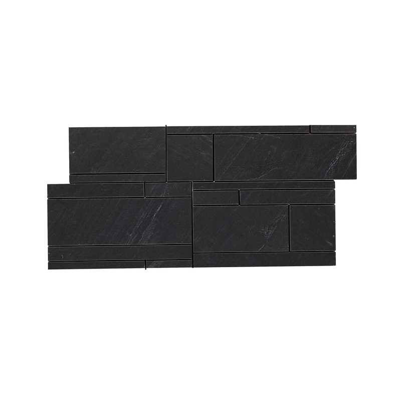 MARAZZI MYSTONE_LAVAGNA NERO MOSAICO 30X60