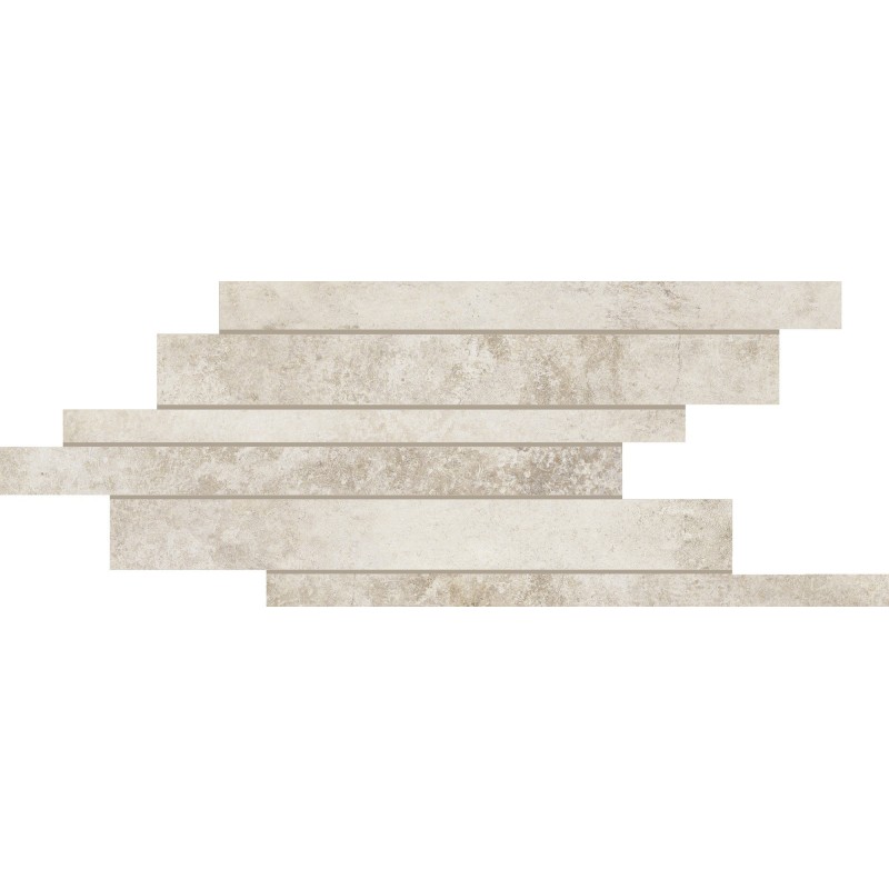 CERIM ARTIFACT MODULO LISTELLO SFALSATO AGED_WHITE NATURALE 21x40