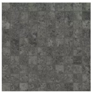 CERIM ARTIFACT MOSAICO WORKED_CHARCOAL NATURALE 30X30