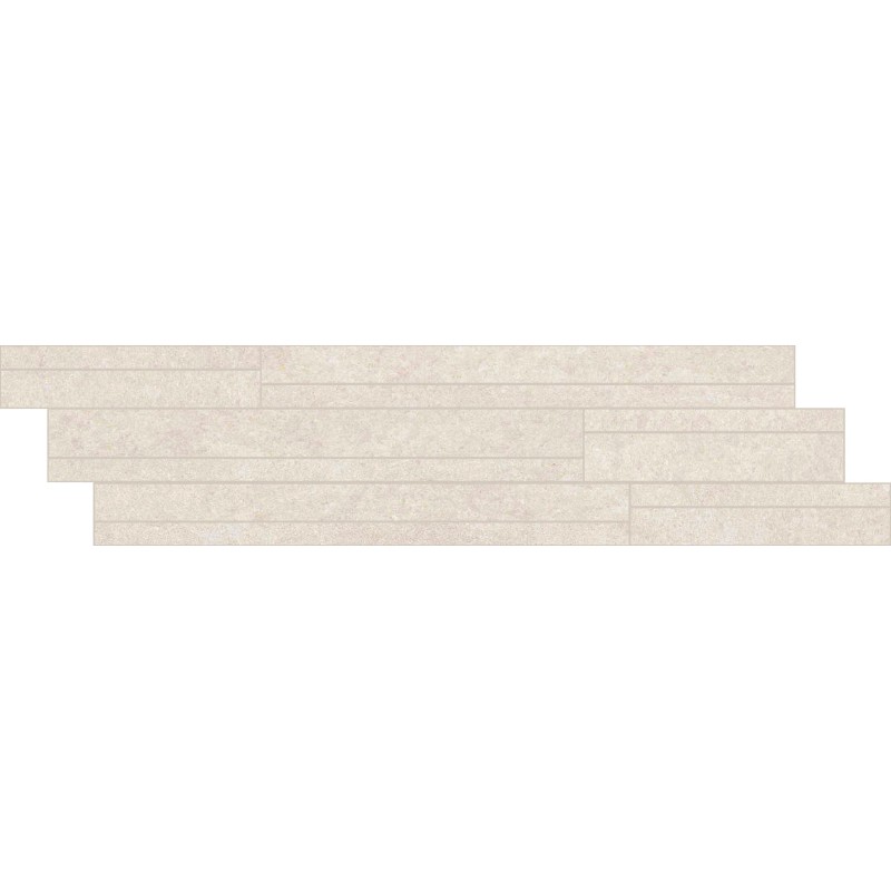 CERIM ELEMENTAL STONE MODULO LISTELLO SFALSATO WHITE SANDSTONE 15X60