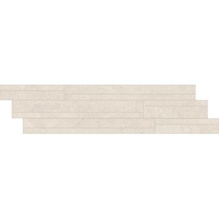 CERIM ELEMENTAL STONE MODULO LISTELLO SFALSATO WHITE LIMESTONE 15X60